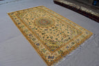 6x10 Authentic Bukhara Medallion Rug - Handwoven Traditional Rug for Elegant Home Decor, Living Room Rug, Bohemian Rug 10.2x6.5 Ft