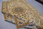 6x10 Authentic Bukhara Medallion Rug - Handwoven Traditional Rug for Elegant Home Decor, Living Room Rug, Bohemian Rug 10.2x6.5 Ft