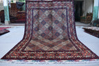 7x10 Large Area Rug Afghan Hand knotted Area Rug, Soft, Elegant and Timeless Craftmanship, Rug for Living Room, Bedroom, Persian Style Rug