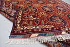 11.9 x 8.5 Ft Top Quality Large Handmade Rug Large Afghan Rug Turkmen Bukhara Rug Samarqant rug Living Room Area Rug Oriental Rug