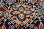 8x11 Large Area Rug Afghan Handmade Maranus Rug, Multicolor Soft Oriental Bohemian Rug, Rug for Living Room, Dining Room Rug 8.4x11.4 ft