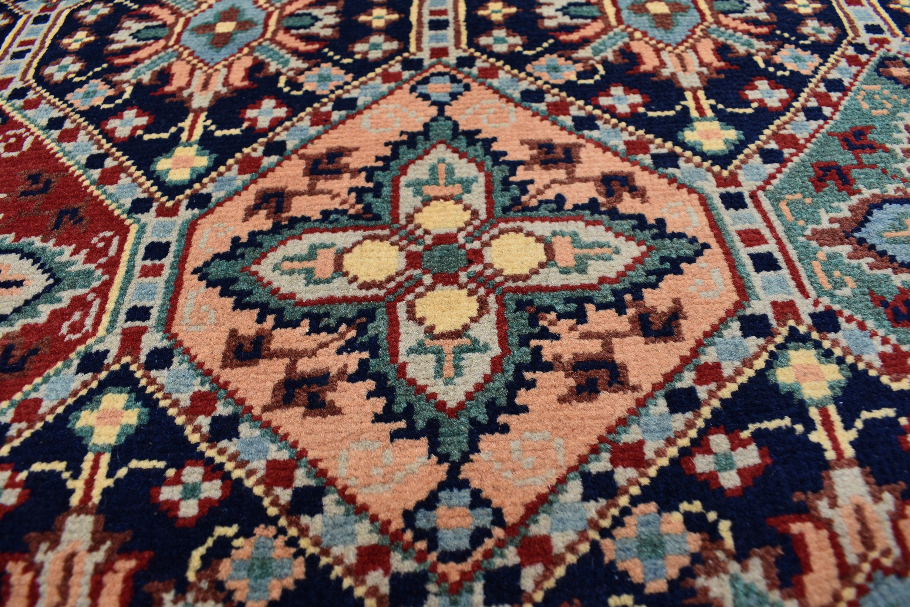 8x11 Large Area Rug Afghan Handmade Maranus Rug, Multicolor Soft Oriental Bohemian Rug, Rug for Living Room, Dining Room Rug 8.4x11.4 ft