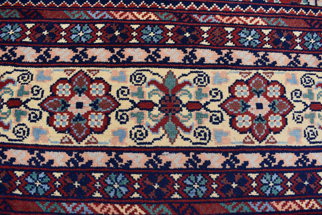 8x11 Large Area Rug Afghan Handmade Maranus Rug, Multicolor Soft Oriental Bohemian Rug, Rug for Living Room, Dining Room Rug 8.4x11.4 ft