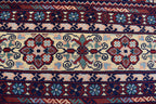 8x11 Large Area Rug Afghan Handmade Maranus Rug, Multicolor Soft Oriental Bohemian Rug, Rug for Living Room, Dining Room Rug 8.4x11.4 ft