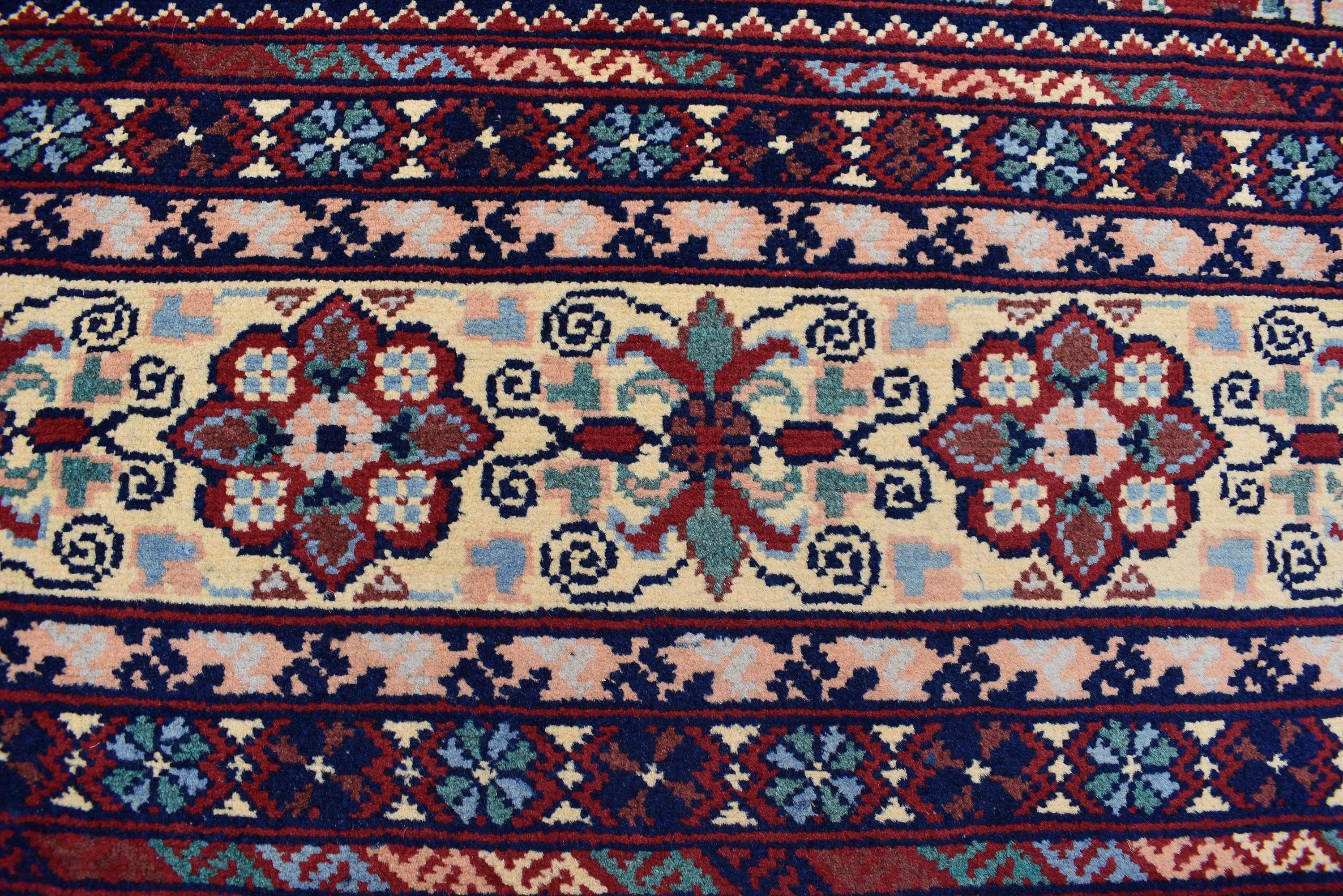 8x11 Large Area Rug Afghan Handmade Maranus Rug, Multicolor Soft Oriental Bohemian Rug, Rug for Living Room, Dining Room Rug 8.4x11.4 ft