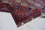 8x12 Authentic Bukhara Rug -Handwoven Central Asian Masterpiece for Your Home, Boho Home Decor, Rug for Living Room, Dining Room 11.9x8.2 ft