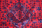 8x11 Top Quality Rug-Top Quality Handwoven Oriental Rug for Elegant Interiors,Rug for Living Room, Dining room Rug, Rich Red and Blue Rug