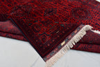 8x11 Top Quality Rug-Top Quality Handwoven Oriental Rug for Elegant Interiors,Rug for Living Room, Dining room Rug, Rich Red and Blue Rug