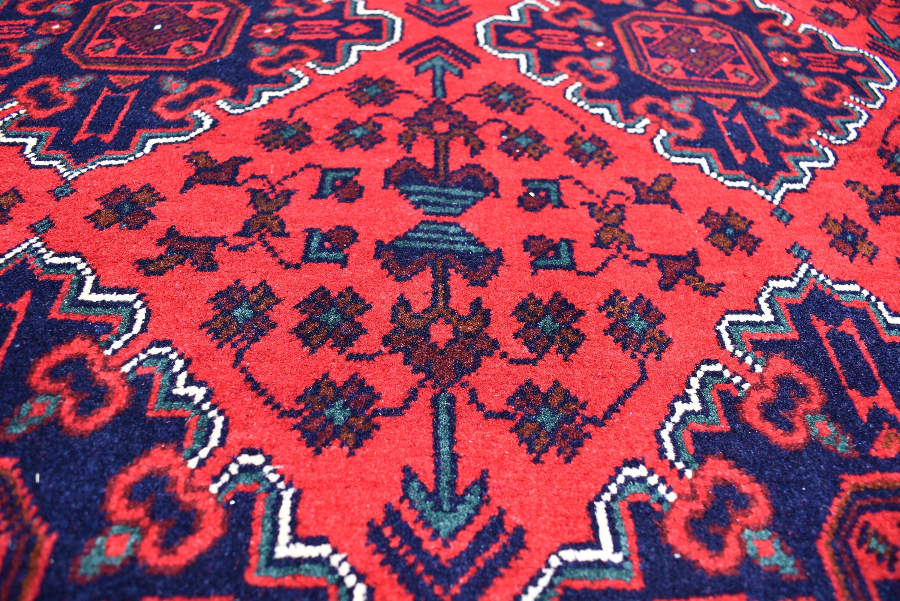 11.8x8.1 Ft Large Area Rug Bokhara Rug Sale Price Turkmen 100% Wool Afghan Veg Dyes Handmade Bukhara Pattern Area Rug Turkmen Oriental Rug