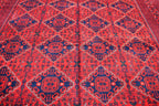 11.4 x 8.3 Ft Large Area Rug Bokhara Rug Sale Price Turkmen 100% Wool Afghan Veg Dyes Handmade Bukhara Pattern Area Rug Turkmen Oriental Rug