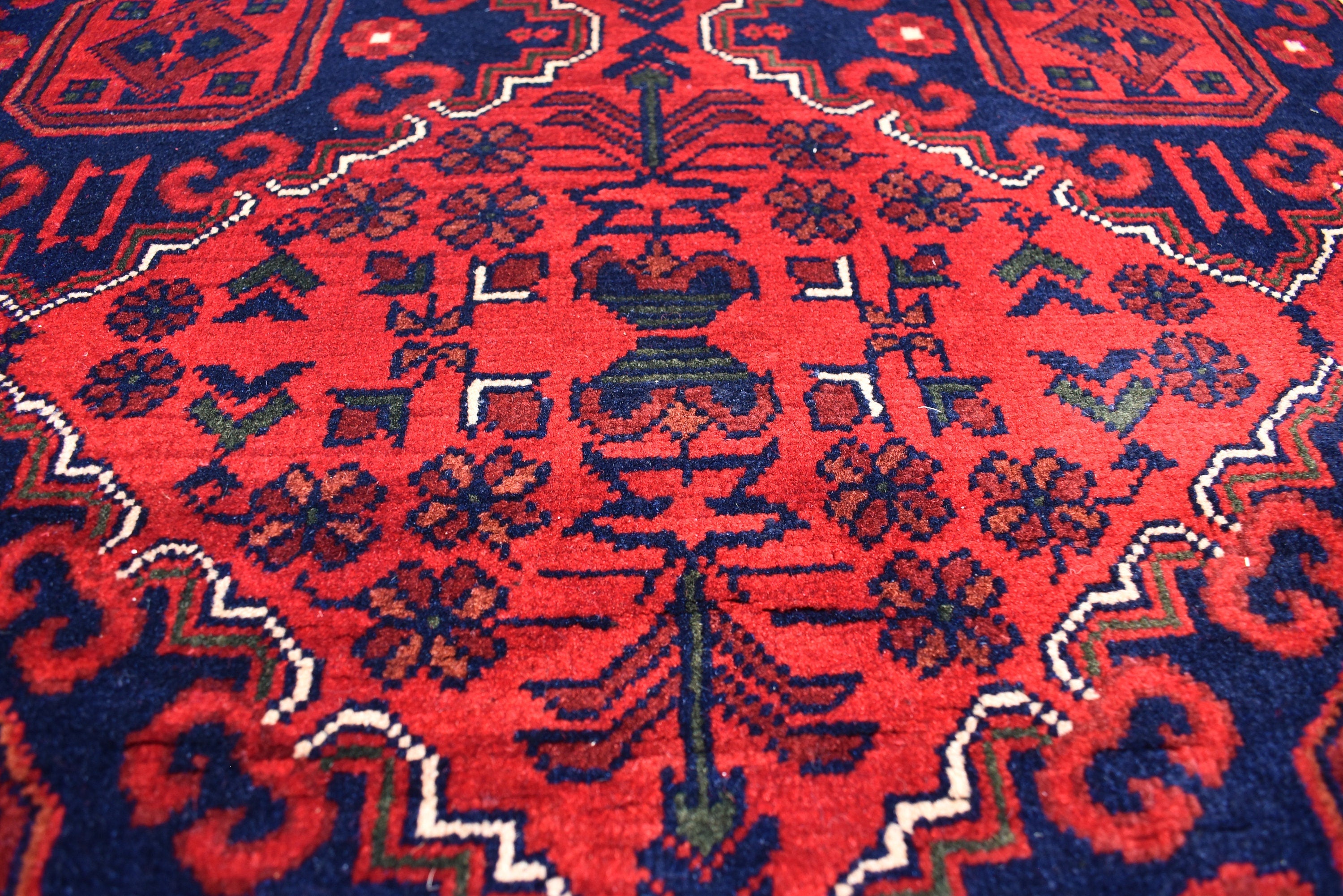 11.4 x 8.3 Ft Large Area Rug Bokhara Rug Sale Price Turkmen 100% Wool Afghan Veg Dyes Handmade Bukhara Pattern Area Rug Turkmen Oriental Rug