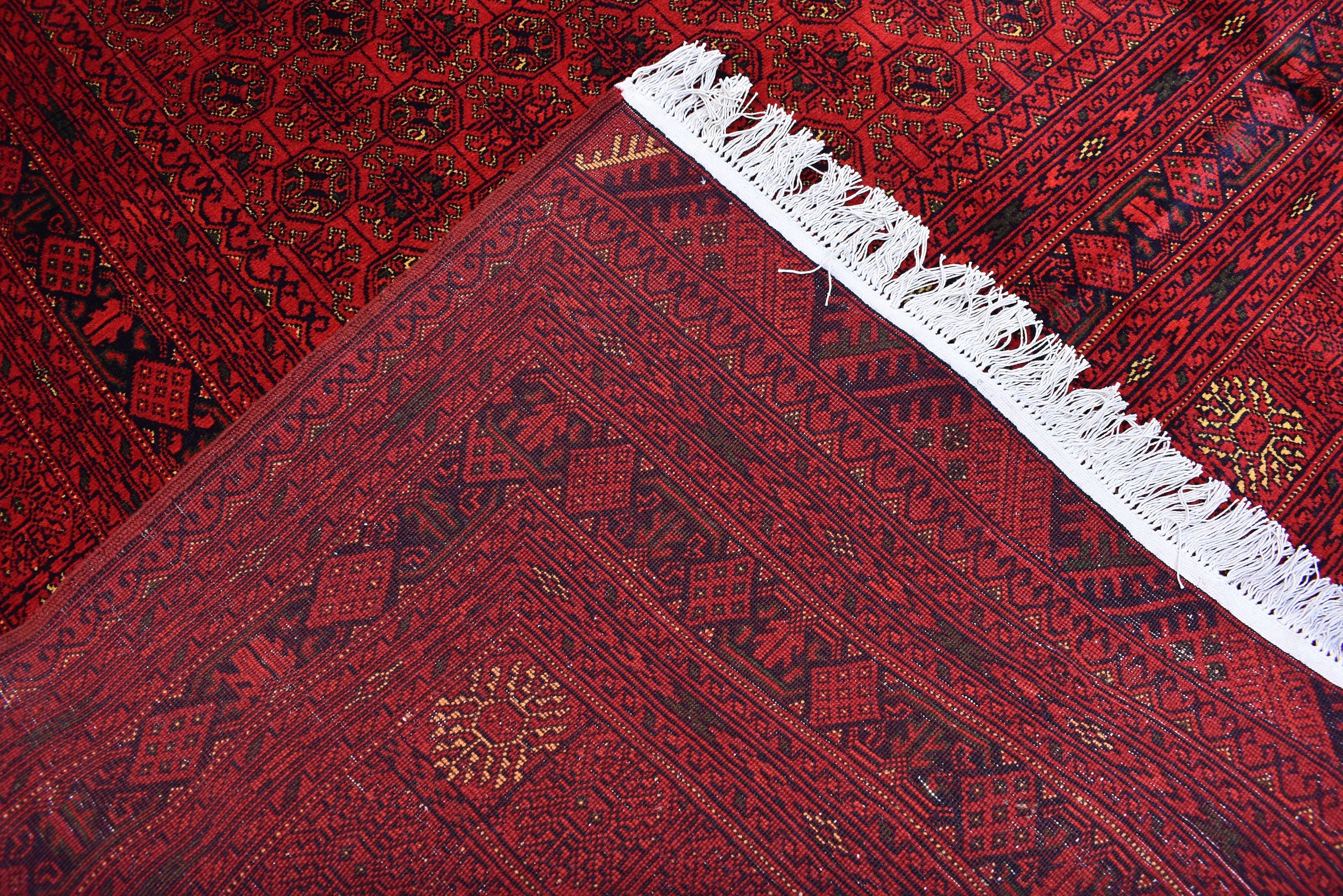 8x12Ft Large Area Rug, Afghan Tribal Handwoven Shirin Takab Rug, Turkmen Wool Area Rug, Rug for living room, Wedding gift for newly weds