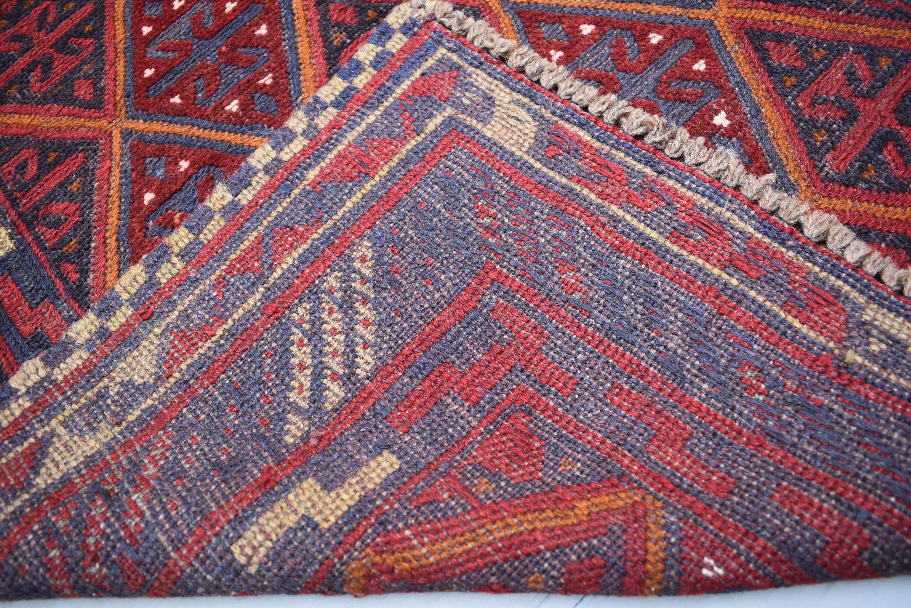4x4 Ft Old Mashwani Area Rug, Afghan Handmade Soft Rug, Tribal Mashwani Rug, Turkmen Antique Geometric Rug, Rug Bedroom Rug