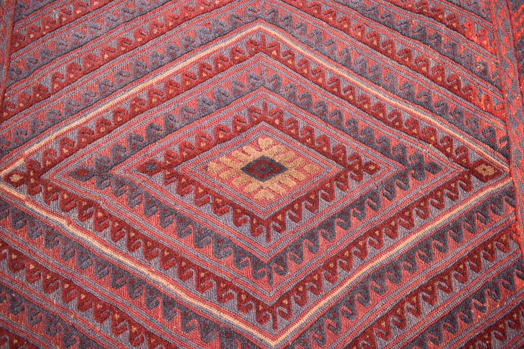 4x4Ft Square Area Rug, Afghan Handmade Mashwani Soft Rug, Tribal Rug, Turkmen Antique Geometric Rug, Rug Bedroom Rug, Dining Room Rug