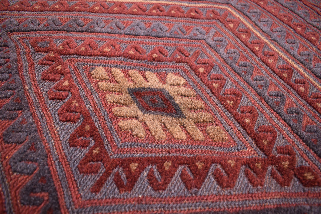 4x4Ft Square Area Rug, Afghan Handmade Mashwani Soft Rug, Tribal Rug, Turkmen Antique Geometric Rug, Rug Bedroom Rug, Dining Room Rug