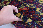 Authentic Yousafi Beljik Carpet 5x3.5 ft: Handwoven Afghan Masterpiece with Traditional Patterns, traditional carpet wool rug