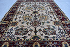 4.1x2.8 ft Chob Rang, Afghan Rug, Handwoven, Natural Dyes, Wool, Authentic, Rugs for Living Room, Bedroom Rug, Office Rug