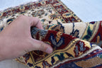 4.1x2.8 ft Chob Rang, Afghan Rug, Handwoven, Natural Dyes, Wool, Authentic, Rugs for Living Room, Bedroom Rug, Office Rug