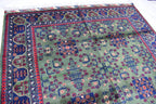 Authentic Bukhara Rug Handwoven 6.9x5 ft Traditional Afghan Carpet Rich Colors, Durable Wool, Perfect for Living Room or dinning room