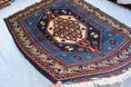 Handmade Maranus Carpet 6.7x4.9 ft - Authentic Afghan Wool Rug, Unique Traditional Design for living room or dining room