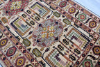 Stunning Ali Khwaja Runner Rug - 10x2.1 ft | Handwoven Afghan Carpet for Hallways, Entryway, Narrow Rug, Rustic Hallway Rug