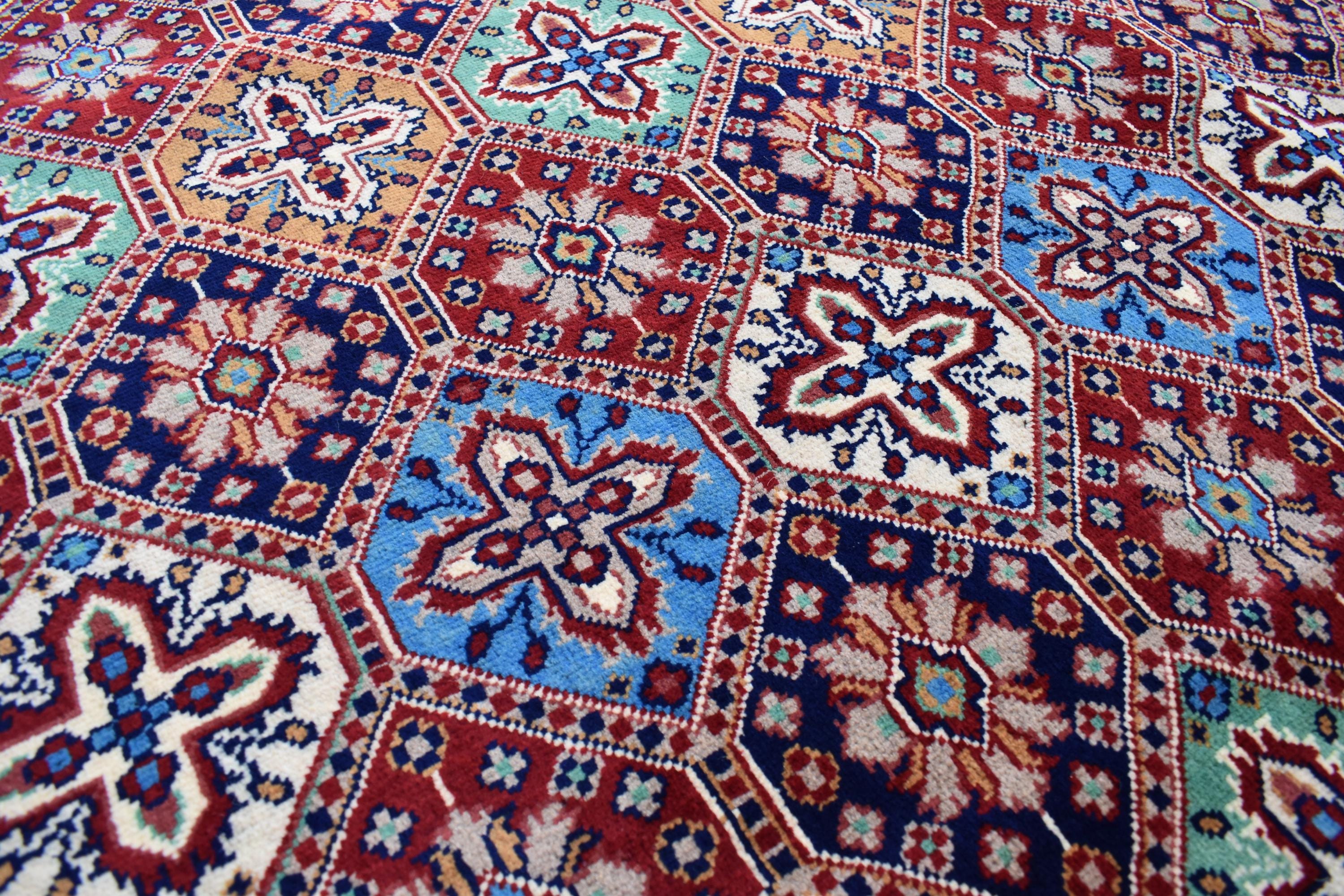 Luxurious Kashi Handmade Afghan Carpet – 16x9.9 ft Masterpiece, Premium Wool, Exquisite Craftsmanship | Large Living Room Rug