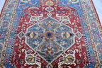 Authentic Chobi Rug – 8.10x6.4 ft: Handwoven Afghan Wool Carpet with Classic Design.