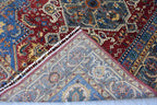Authentic Chobi Rug – 8.10x6.4 ft: Handwoven Afghan Wool Carpet with Classic Design.