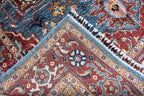 vintage handmade Afghan Chobi rug 7.11 x 5.10 | Living Room Rug | Office Rug | Bedroom Rug | Boho Home Decor