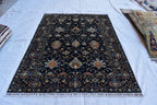 handmade luxurious Afghan carpet 6.8 x 4.11 Ft, Traditional oriental carpet | Living Room Rug, Office Rug | Farm House Rug