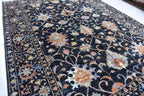 handmade luxurious Afghan carpet 6.8 x 4.11 Ft, Traditional oriental carpet | Living Room Rug, Office Rug | Farm House Rug