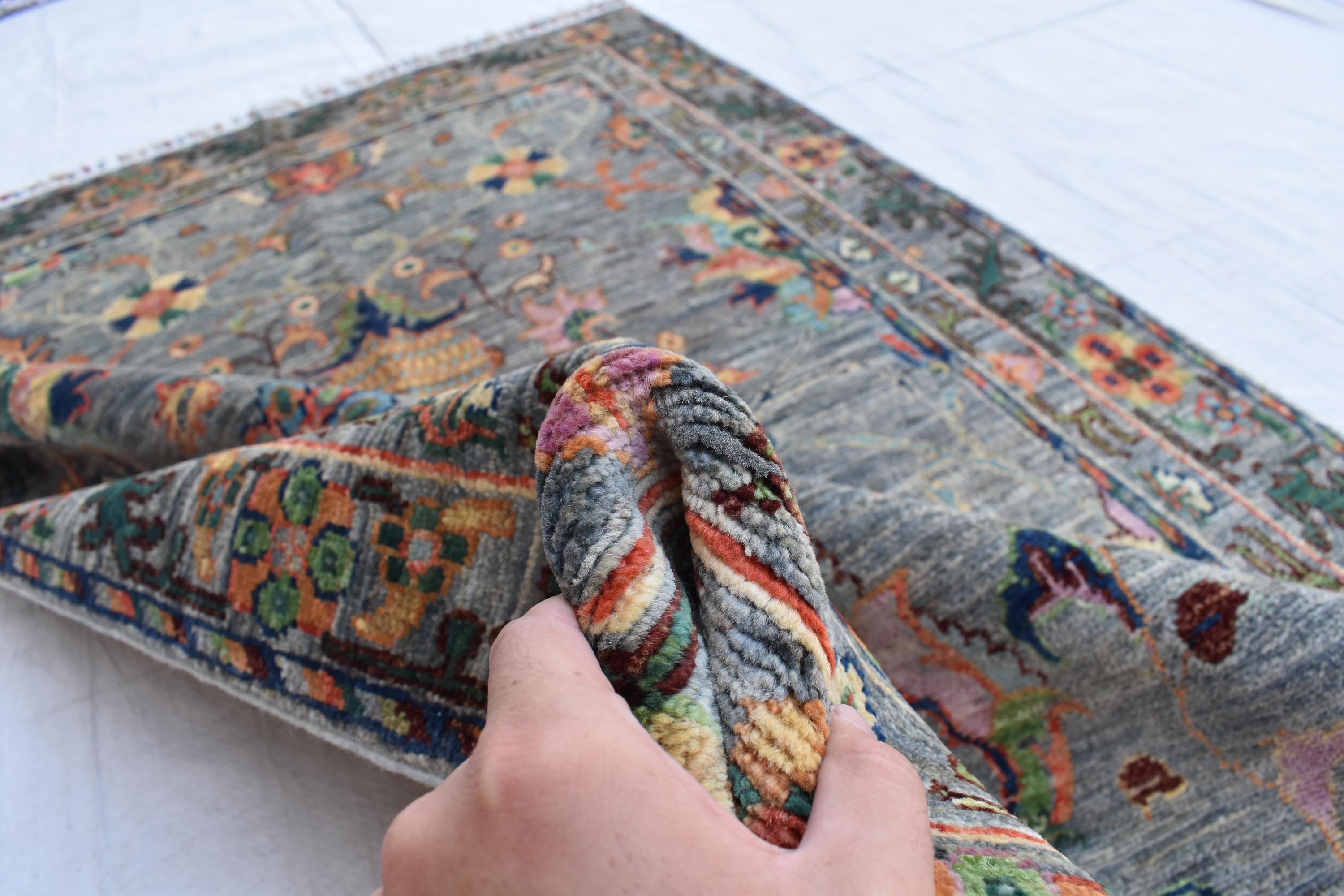 handmade Afghan vintage rug 5.2 x 3.3 ft | Bohemian Carpet | Boho Home Decor | Small Area Rug | Office Rug | Living Room Rug