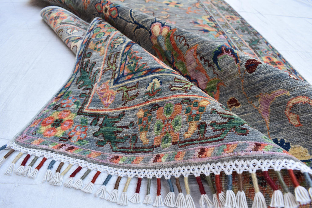 handmade Afghan vintage rug 5.2 x 3.3 ft | Bohemian Carpet | Boho Home Decor | Small Area Rug | Office Rug | Living Room Rug