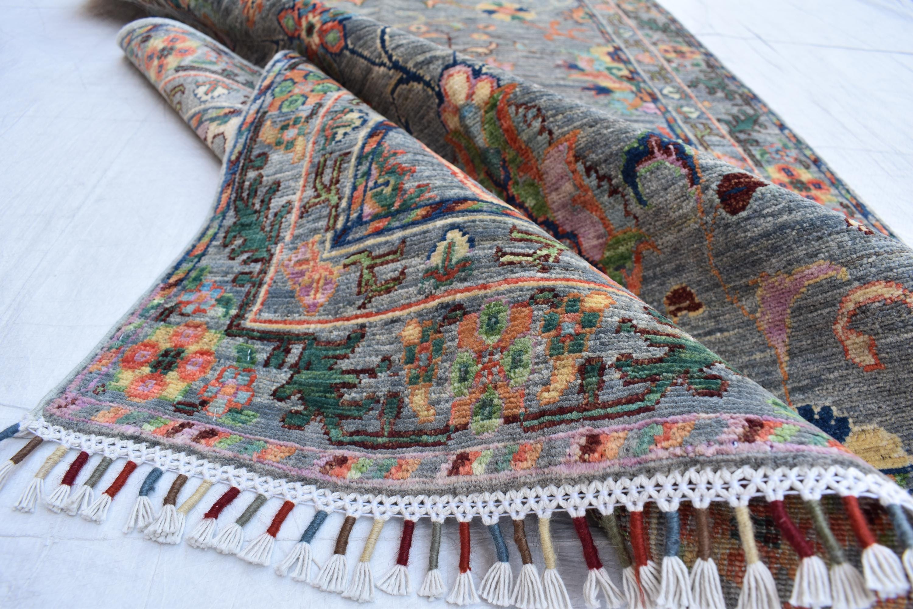 handmade Afghan vintage rug 5.2 x 3.3 ft | Bohemian Carpet | Boho Home Decor | Small Area Rug | Office Rug | Living Room Rug