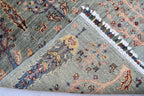 Handmade Afghan Tree of Life Design Rug - 4.1 x 2.7 ft | Pictorial Rug | Bohemian Home Decor | Geometric Rug | Office Rug