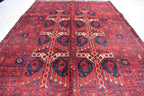 5.2x3.3 ft Exquisite Vintage Ahal Gul Carpet Timeless Craftsmanship and Tradition, Turkmen handmade vintage rug