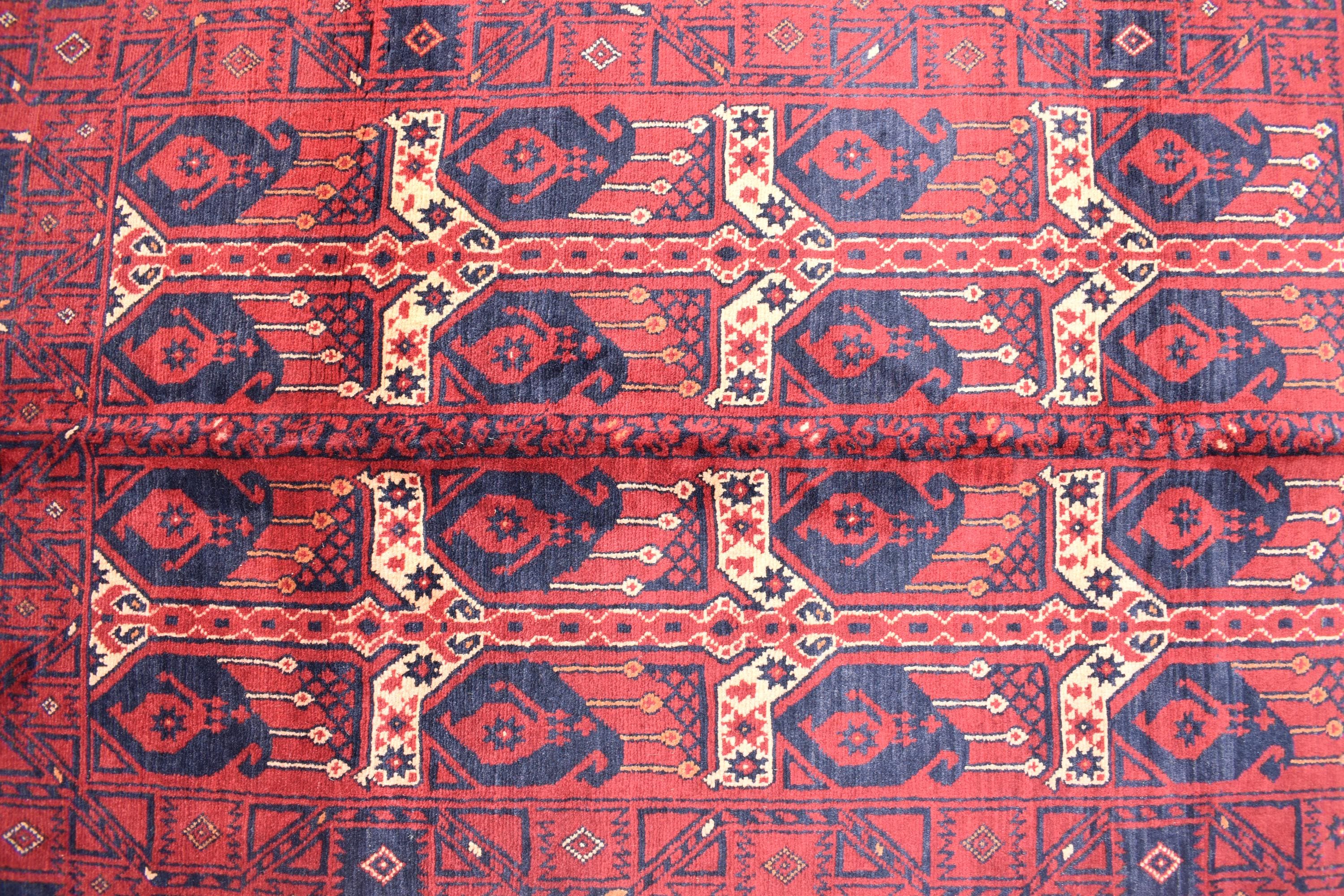 5.2x3.3 ft Exquisite Vintage Ahal Gul Carpet Timeless Craftsmanship and Tradition, Turkmen handmade vintage rug