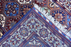 5.4×3.5 ft Kashi rug, tribal area rug, Afghan handmade wool Rug, Rich colors Geometric pattern Bukhara rug, Rugs for Living Room, Bedroom