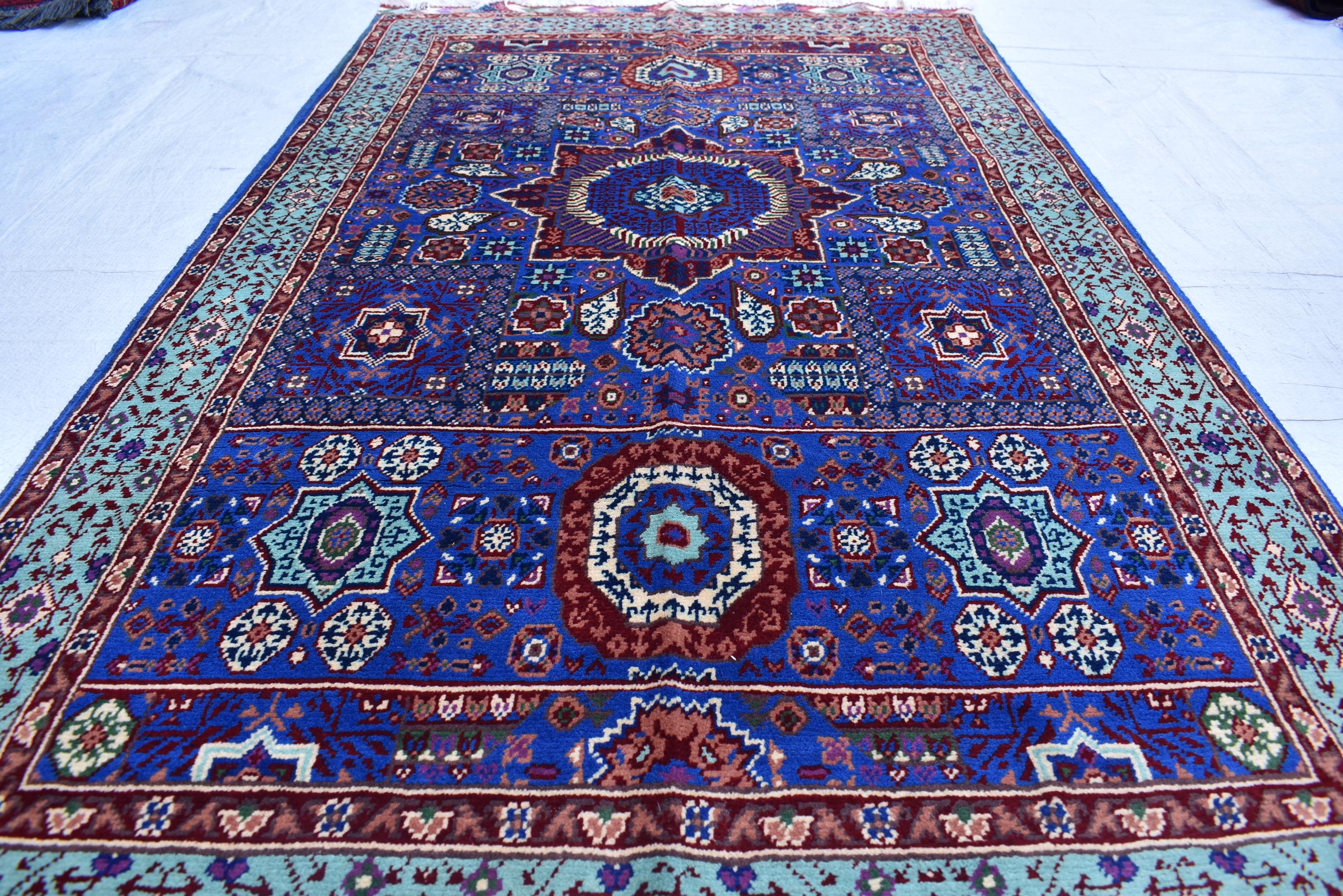 Mamluk Maranus Carpet 5.9 x 3.4 ft, A Masterpiece of Timeless Design, oriental Rug for living room