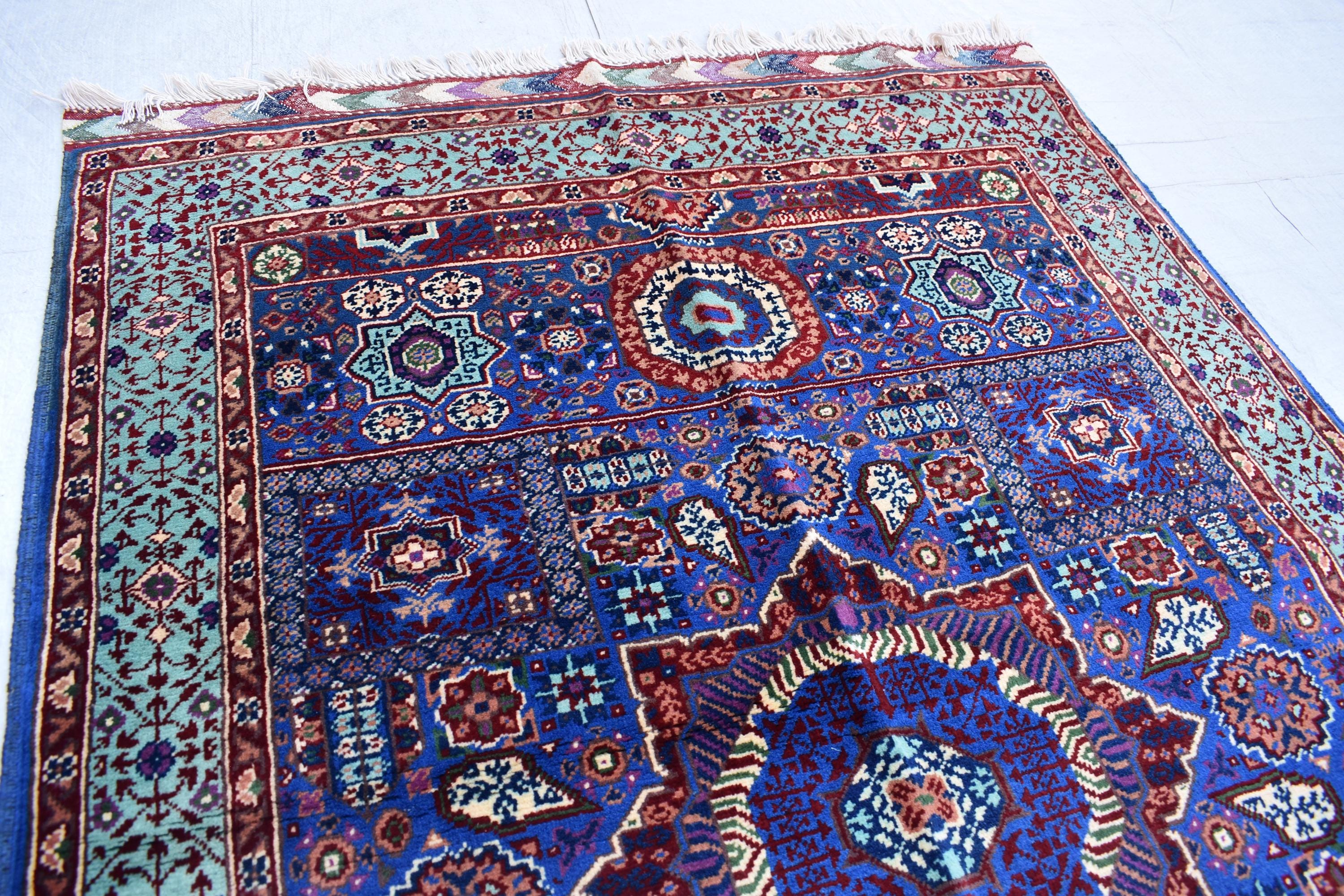 Mamluk Maranus Carpet 5.9 x 3.4 ft, A Masterpiece of Timeless Design, oriental Rug for living room