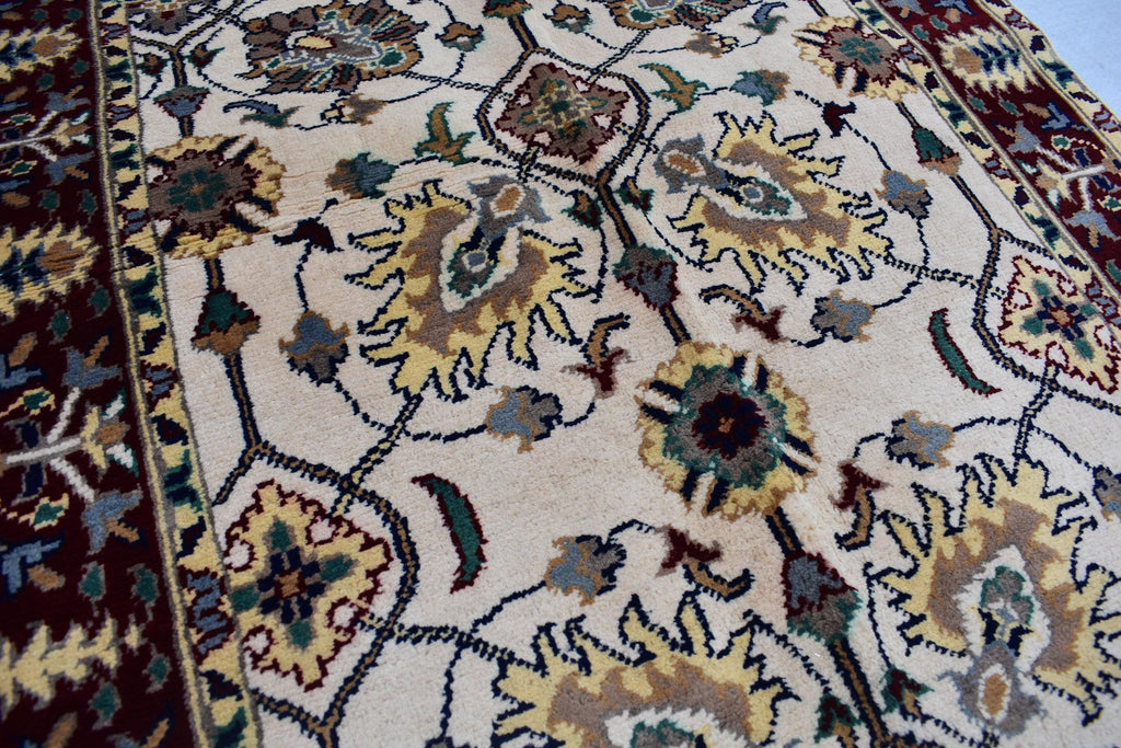4.1x2.8 ft Chob Rang, Afghan Rug, Handwoven, Natural Dyes, Wool, Authentic, Rugs for Living Room, Bedroom Rug, Office Rug