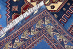 Handmade Maranus Carpet 6.7x4.9 ft - Authentic Afghan Wool Rug, Unique Traditional Design for living room or dining room