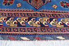 Handmade Maranus Carpet 6.7x4.9 ft - Authentic Afghan Wool Rug, Unique Traditional Design for living room or dining room