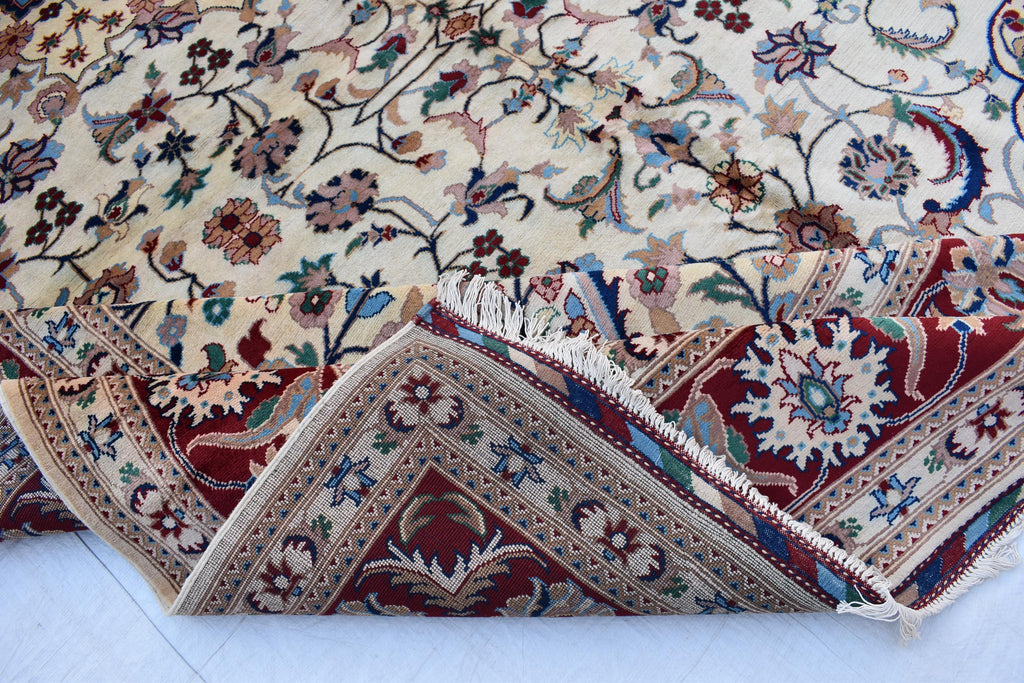 Handmade Chob Rang Carpet 16.8x9.7 ft – Large Afghan Wool Rug, Natural Dyes & Traditional Design, for living room, farm house