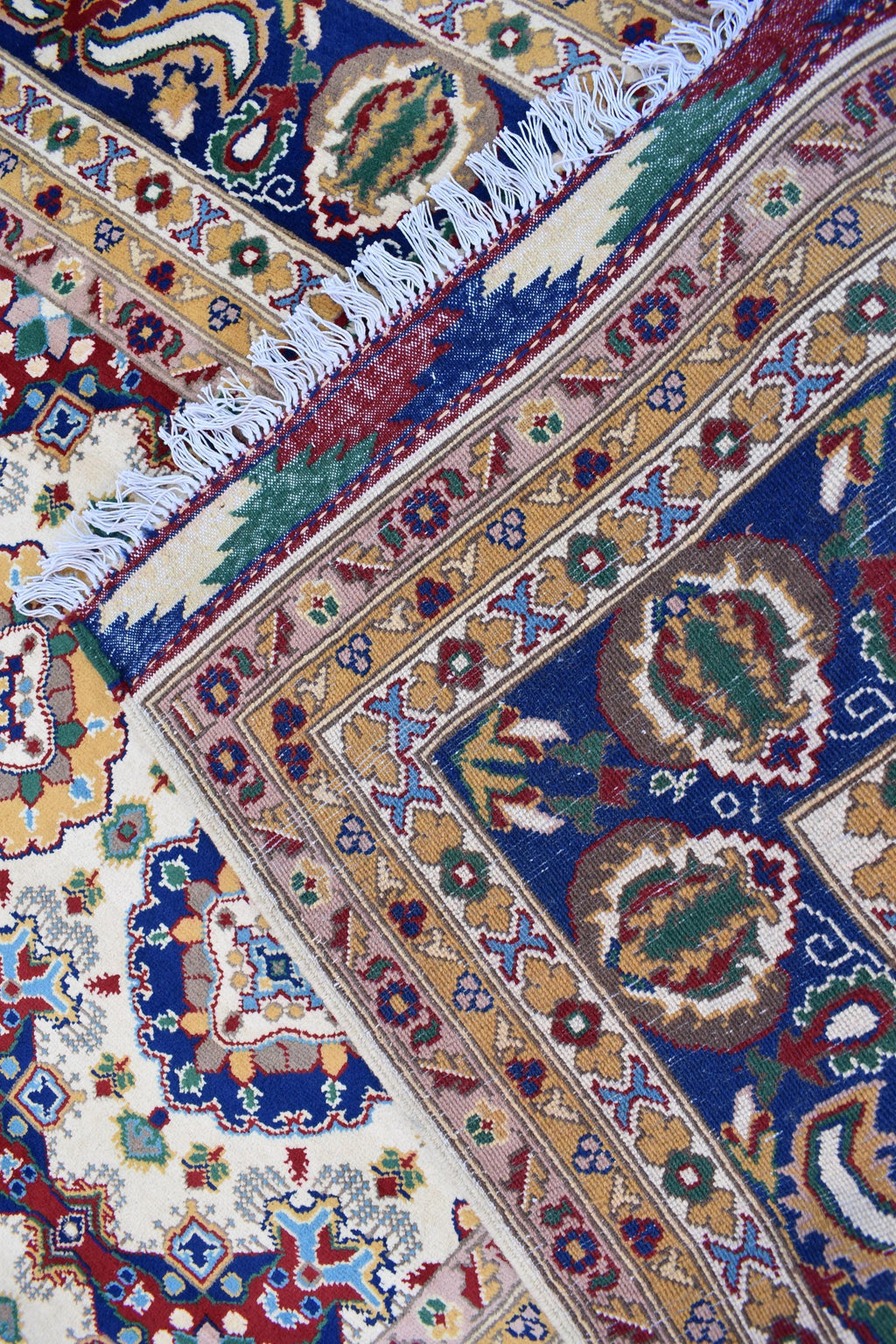17x10 Handmade Chob Rang Carpet Authentic Afghan Wool Rug | Large Vintage Area Carpet for living room and dinning room 17.3x9.5 ft