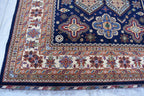 Handmade Kashi Maranus Carpet - 9.10x6.7 ft | Authentic Afghan Rug with Traditional Patterns