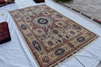 Chob Rang Carpet - 11.5x6.7 ft | Handwoven Afghan Rug with Rich Patterns and Colors