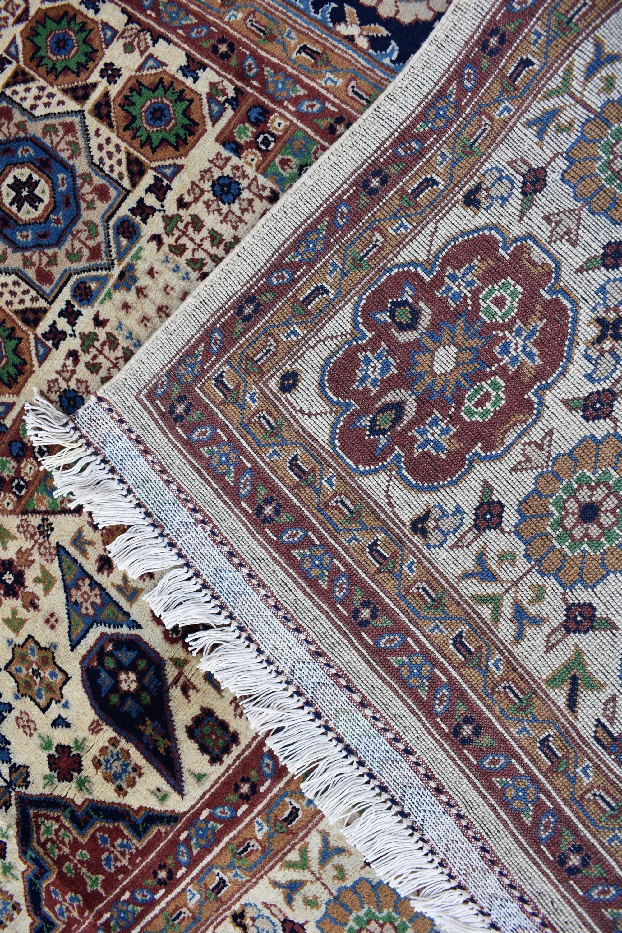 Chob Rang Carpet - 11.5x6.7 ft | Handwoven Afghan Rug with Rich Patterns and Colors