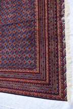 Authentic MORAI-GUL BELJIK Vintage Afghan Carpet – 9.9 x 6.7 ft – Handwoven Masterpiece | Living Room Rug | Bedroom Rug