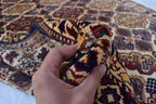 Handmade Baghdadi Carpet - 9.6 x 6.8 ft | Traditional Afghan Design with Intricate Patterns and Rich Colors